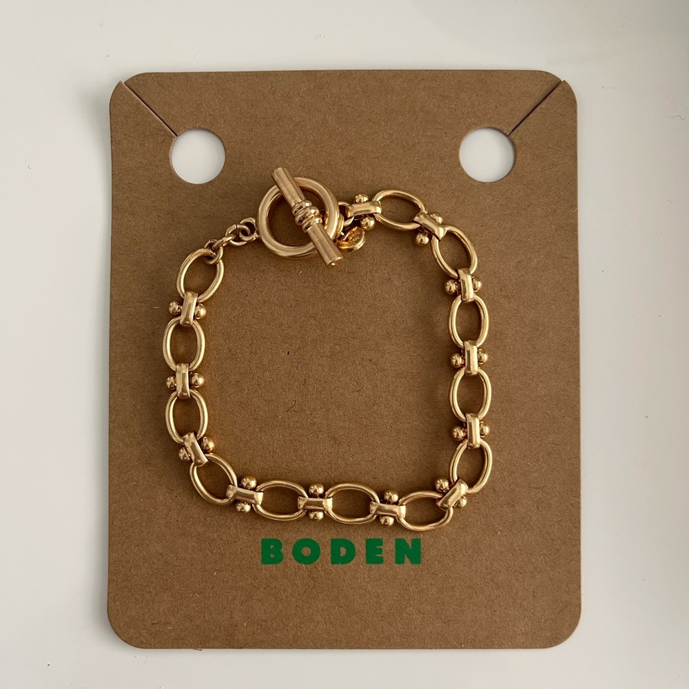 Boden Gold Link Bracelet